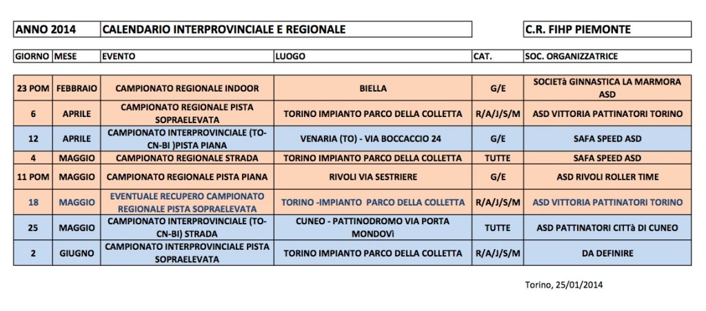 calendario